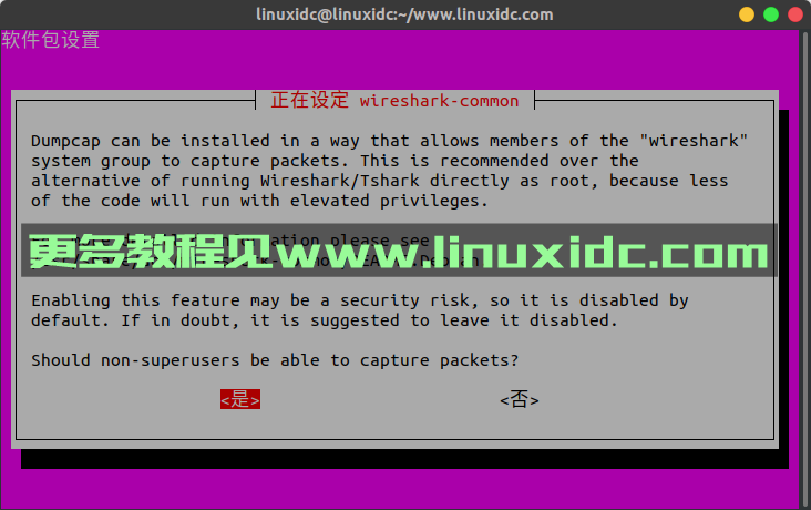 在Ubuntu 18.04 Linux上安裝和使用Wireshark