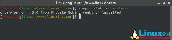 Ubuntu下snap安裝都市反恐 Urban Terror游戲