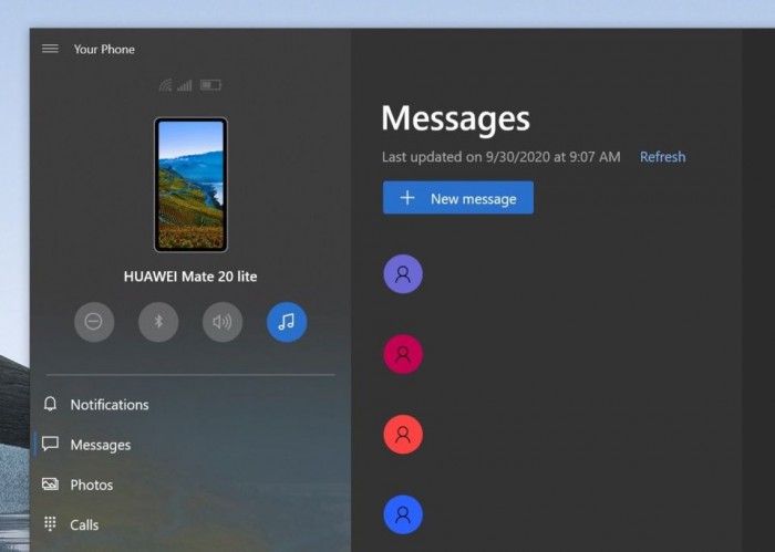 Your Phone新功能：PC端可設(shè)置手機(jī)端藍(lán)牙、勿擾模式等