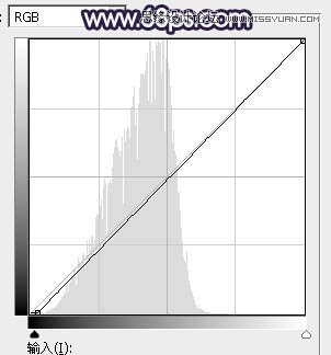 PS調出河道邊女孩唯美紫色藝術效果