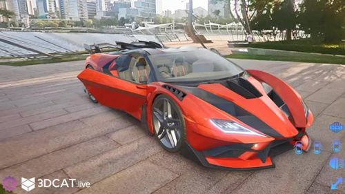 觀展新體驗(yàn)！3DCAT助力青桔 “未來之見”線上發(fā)布會(huì)炫酷亮相