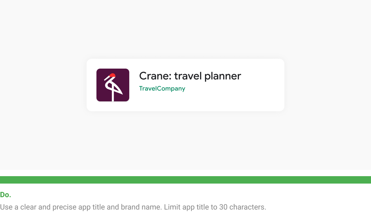 谷歌 Google Play 新規：禁止 App 圖標與名稱展示促銷、業績等信息