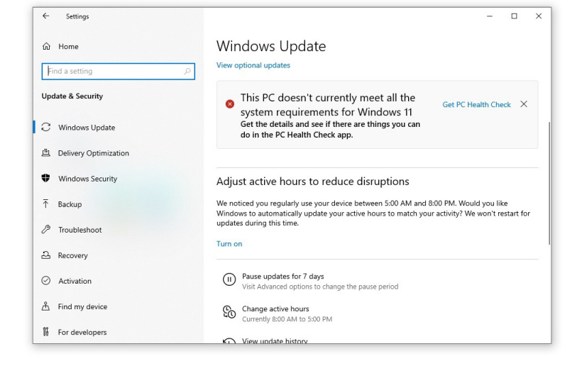 微軟證實：“這臺電腦無法運行 Win11”報錯有時會錯誤彈出