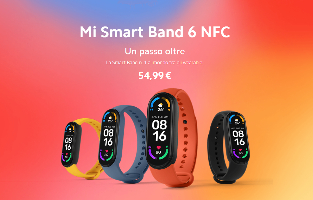 小米手環 6 NFC 版終于在歐洲上市：售價約合 409 元，支持萬事達卡