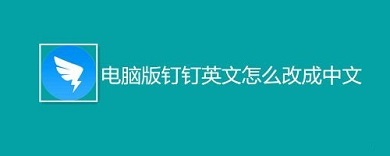釘釘電腦版英文怎么改成中文 釘釘電腦版英文改成中文的方法