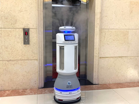 科學防控疫情，消毒機器人引智慧消殺熱潮