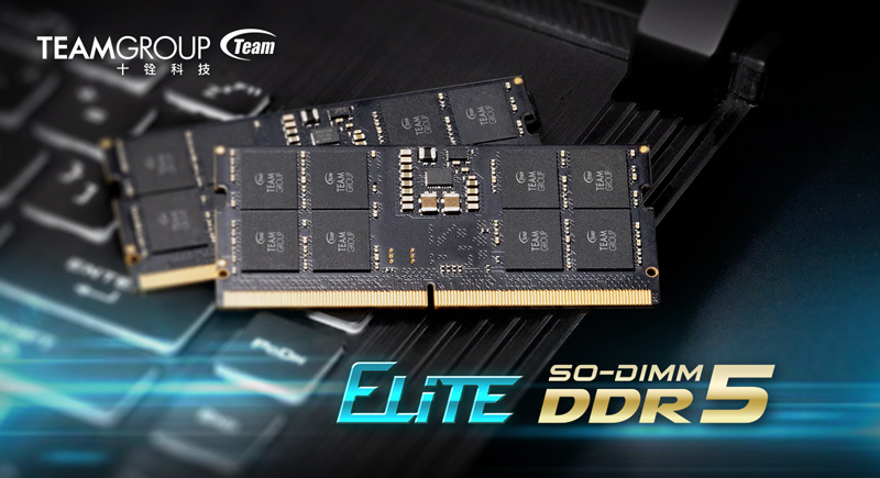 十銓發(fā)布 ELITE 系列 DDR5-4800 筆記本內(nèi)存，可選 8-32GB