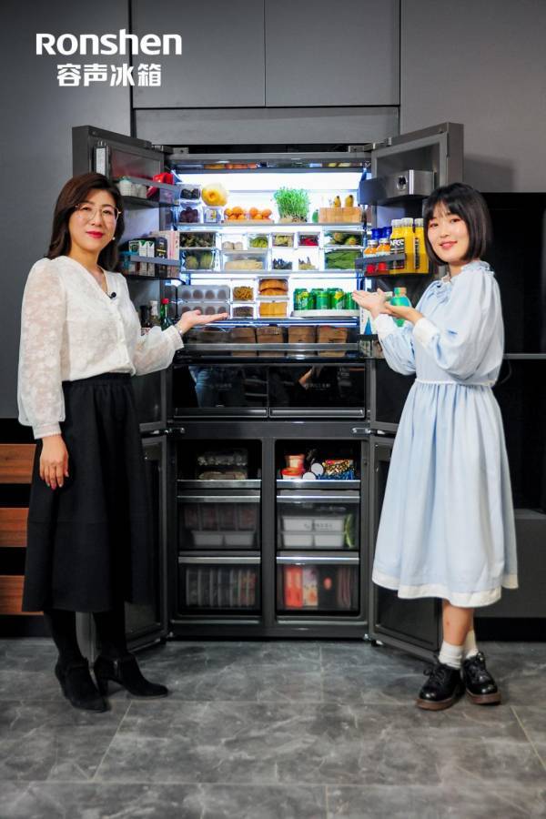 網紅買菜小姐姐空降直播間，見證容聲冰箱如何能“裝”