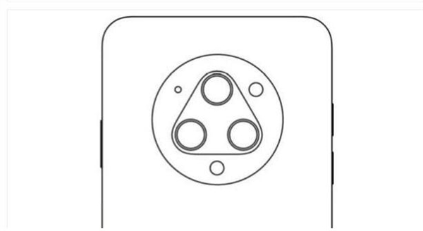 吉利手機外觀專利圖曝光，直角邊框+居中三攝