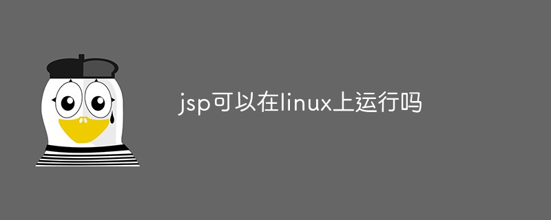 jsp可以在linux上運行嗎
