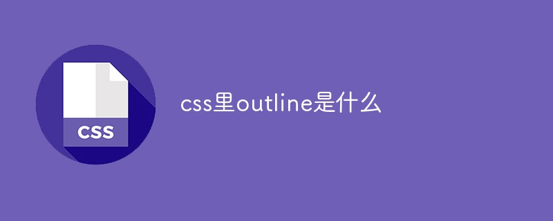 css里outline是什么