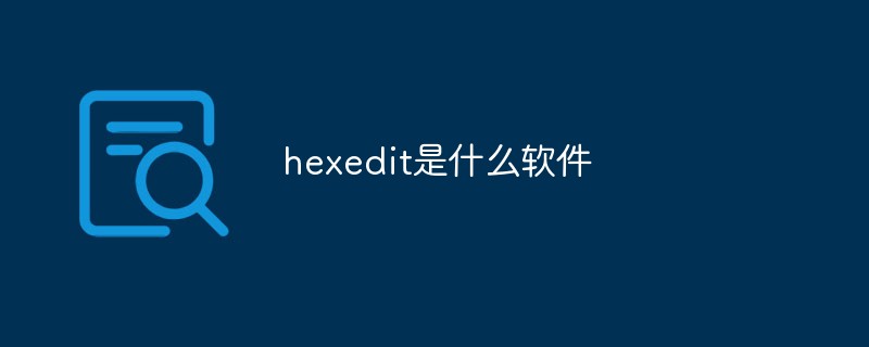 hexedit是什么軟件