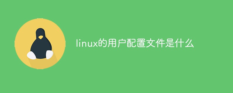 linux的用戶配置文件是什么