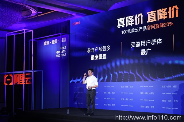 史上最大力度！阿里云100多款產(chǎn)品官網(wǎng)直降20%